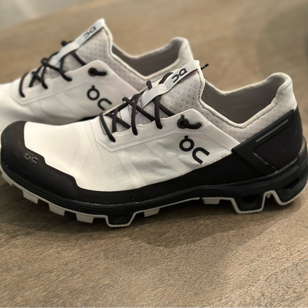 On Running Cloudventure Peak Water Repellant Trail Running Shoe.